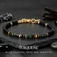 Handmade Crystal Bead Bracelet Vintage Round Stone