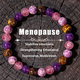 Handmade Crystal Bead Bracelet Vintage Round Stone