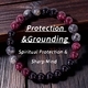 Handmade Crystal Bead Bracelet Vintage Round Stone