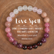 Handmade Crystal Bead Bracelet Vintage Round Stone