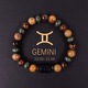 Sternzeichen-Tigerauge-Naturstein-Perlenarmband