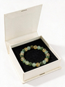 Yellow Crystal Bead Bracelet Natural Stone