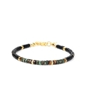 L2254-Cross-border bracelet Natural Turquoise Tiger's Eye Black Agate Stacked Bracelet