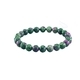 Armband aus natürlichem Stein mit roten und grünen Perlen für Damen