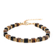L2302-Natural Tiger's Eye Bracelet Tiger Eye Square Natural Stone Beaded Bracelet For Men