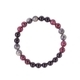 Vintage handgefertigtes Armband mit roten Granatperlen
