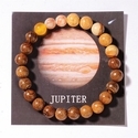 Eight Planets Natural Tiger Eye Beaded Bracelet For Men