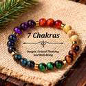 Handgefertigtes rundes Armband mit Perlen, Imitation Tigerauge Regenbogen