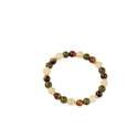 Handmade Citrine Tiger's Eye Beaded Crystal Bracelet