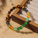 Gelbes Kristallarmband, American Style, Handschmuck