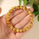 Tigeraugen-Armband mit Perlen, Wohlstandsstil
