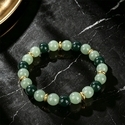 L2264-Foreign Trade Bracelet Green Aventurine Bead Bracelet For Men And Women