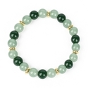 L2264-Foreign Trade Bracelet Green Aventurine Bead Bracelet For Men And Women