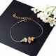 Minimalist Natural Stone Beaded Bracelet Necklace Set