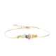 Minimalist Natural Stone Beaded Bracelet Necklace Set
