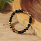 Vintage Faceted Crystal Stone Bead Bracelet For Women
