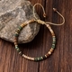 Handmade Woven Cord Strawberry Quartz Beaded Bracelet