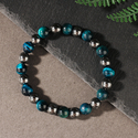 Natural Tiger Eye Beaded Bracelet For Wealth Protection