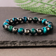 Natural Tiger Eye Beaded Bracelet For Wealth Protection