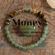 Natural Crystal Beaded Bracelet For Women 6Mm