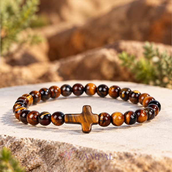 Natural Tiger Eye Stone Bracelet