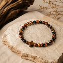 Natural Tiger Eye Stone Bracelet