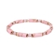 Faceted Crystal Beaded Bracelet For Women Pink Turquoise Handmade Jewelry