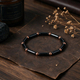 Black Gallstone Beaded Bracelet European American Style