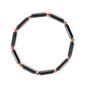 Black Gallstone Beaded Bracelet European American Style