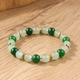 Grünes Dongling-Kristall-Armband für Damen Naturstein Glück
