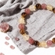 Yellow Tiger Eye Beaded Bracelet Natural Stone Fall Winter