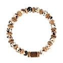L2241-Neues Armband Türkis Hühnerflügelholz Rundperlen-Armband