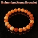 Roter Aventurin Rundperlen-Armband Kristall Schmuck