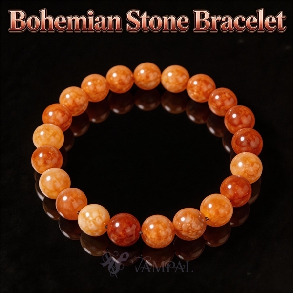 Roter Aventurin Rundperlen-Armband Kristall Schmuck