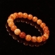Red Aventurine Round Bead Bracelet Crystal Jewelry