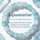 L2239-Außenhandelsarmband Aquamarin-Kristallarmband mit unregelmäßigen Tonnenperlen