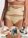 Bauchkontroll-Slips mit hoher Taille in Übergröße