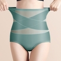 Bauchkontroll-Slips mit hoher Taille in Übergröße