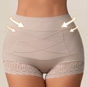 Women's Crisscross Tummy Control Butt-Lifting Shaping Shorts