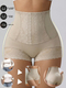 Women's Tummy Control Shaping Shorts With Lace Trim