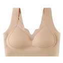Women's Seamless Push-Up Wireless Bra With Back Coverage