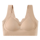 Women's Seamless Push-Up Wireless Bra With Back Coverage