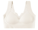 Women's Seamless Push-Up Wireless Bra With Back Coverage