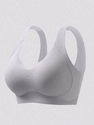 Women's Seamless Push-Up Wireless Bra With Back Coverage