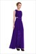 Ärmelloses A-Linien-Maxikleid mit Raffungen und verziertem Cut-Out in der Taille