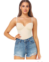Zweifach tragbares Bauchkontroll-Korsett-Abendkleid-Body