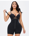 Black Adjustable Strap Hip Enhancer Padded Butt Lifting Pants