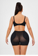 Black Plus Size Low-Rise Hip Padded Enhancer Panty