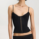Fishbone Camisole Corset Top Women's Backless Shaping Outerwear
