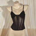 Fishbone Camisole Corset Top Women's Backless Shaping Outerwear